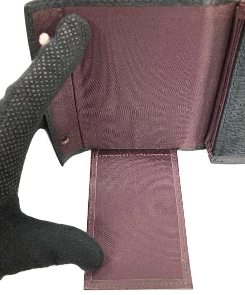 M+（エムピウ）M+ (エムピウ) 2つ折り財布 ブラック サイズ:実寸サイズにてご確認ください。の古着・服飾アイテム