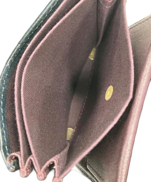 M+（エムピウ）M+ (エムピウ) 2つ折り財布 ブラック サイズ:実寸サイズにてご確認ください。の古着・服飾アイテム