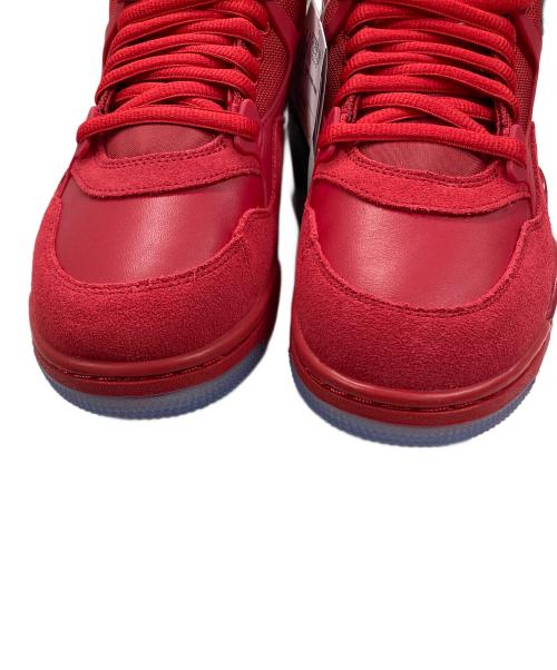 NIKE（ナイキ）NIKE (ナイキ) ローカットスニーカー AIR JORDAN 4 RM(エアジョーダン） レッド サイズ:26.5 未使用品の古着・服飾アイテム
