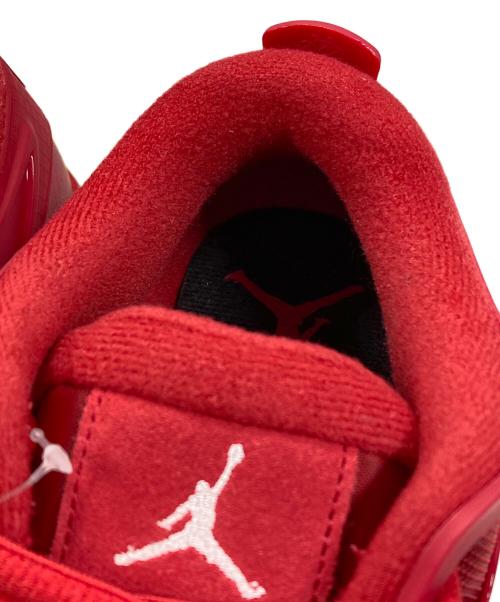 NIKE（ナイキ）NIKE (ナイキ) ローカットスニーカー AIR JORDAN 4 RM(エアジョーダン） レッド サイズ:26.5 未使用品の古着・服飾アイテム