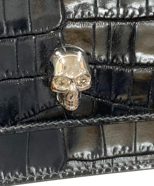 ALEXANDER McQUEEN（アレキサンダーマックイーン）ALEXANDER McQUEEN (アレキサンダーマックイーン) ハンドバッグ スカル ブラック サイズ:実寸サイズにてご確認ください。の古着・服飾アイテム
