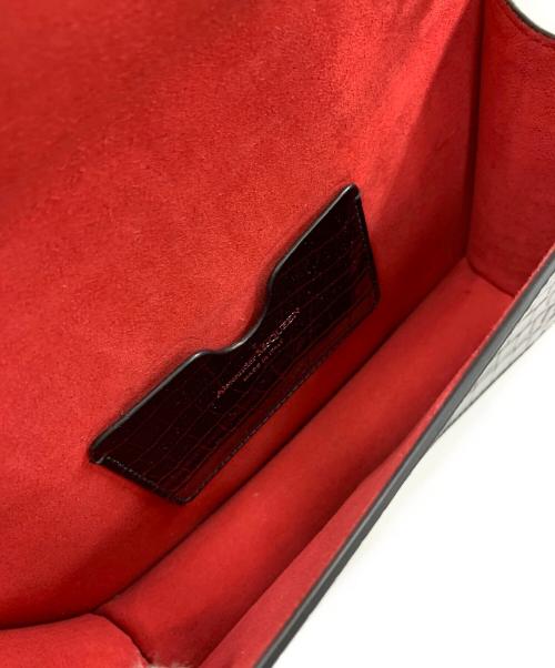 ALEXANDER McQUEEN（アレキサンダーマックイーン）ALEXANDER McQUEEN (アレキサンダーマックイーン) ハンドバッグ スカル ブラック サイズ:実寸サイズにてご確認ください。の古着・服飾アイテム