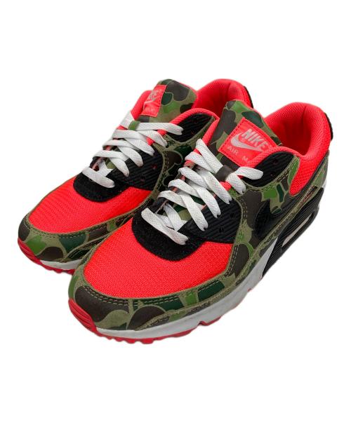 NIKE（ナイキ）NIKE (ナイキ) スニーカー AIR MAX 90 DUCKCAMO（エアマックス90ダックカモ） カーキ サイズ:27.5の古着・服飾アイテム