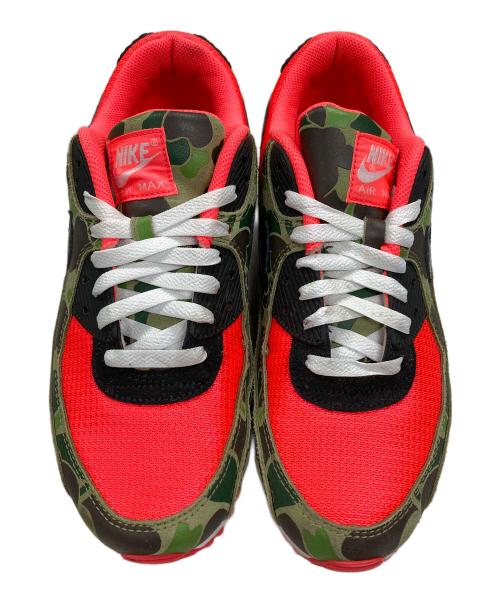 NIKE（ナイキ）NIKE (ナイキ) スニーカー AIR MAX 90 DUCKCAMO（エアマックス90ダックカモ） カーキ サイズ:27.5の古着・服飾アイテム