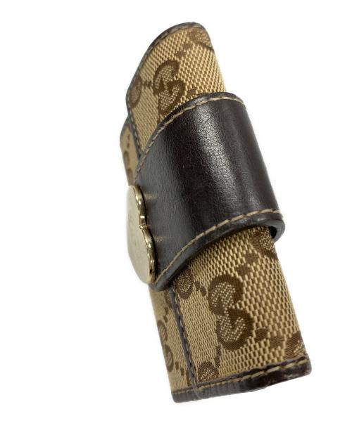 GUCCI（グッチ）GUCCI (グッチ) キーケース ６連  ベージュ サイズ:実寸サイズにてご確認ください。の古着・服飾アイテム