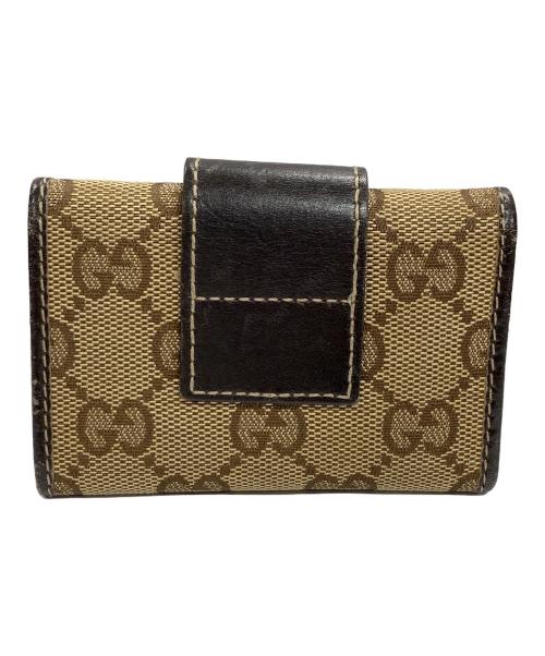 GUCCI（グッチ）GUCCI (グッチ) キーケース ６連  ベージュ サイズ:実寸サイズにてご確認ください。の古着・服飾アイテム