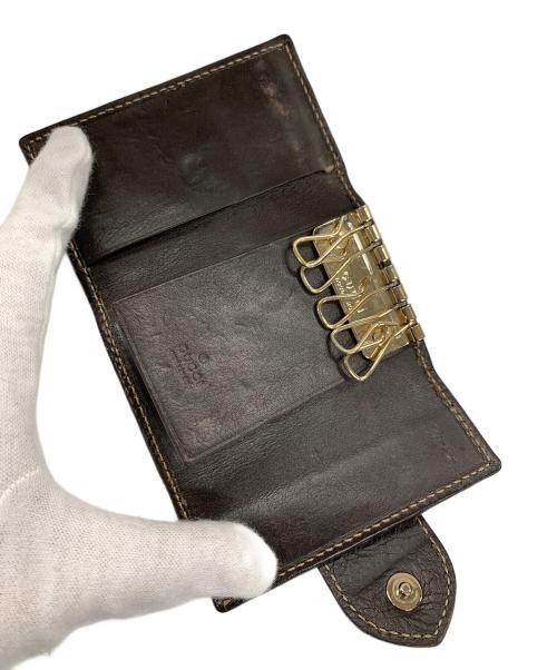 GUCCI（グッチ）GUCCI (グッチ) キーケース ６連  ベージュ サイズ:実寸サイズにてご確認ください。の古着・服飾アイテム