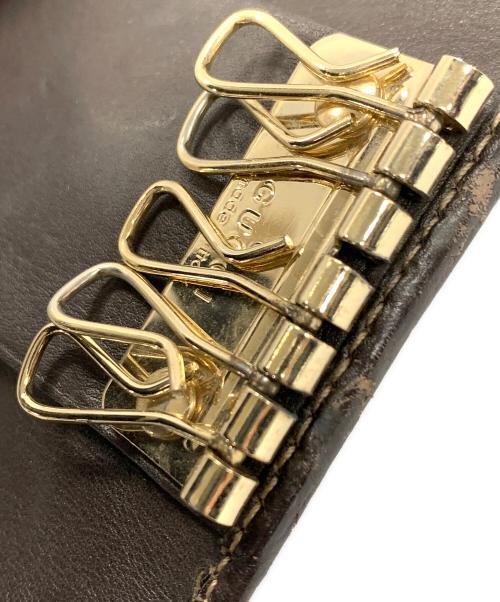 GUCCI（グッチ）GUCCI (グッチ) キーケース ６連  ベージュ サイズ:実寸サイズにてご確認ください。の古着・服飾アイテム