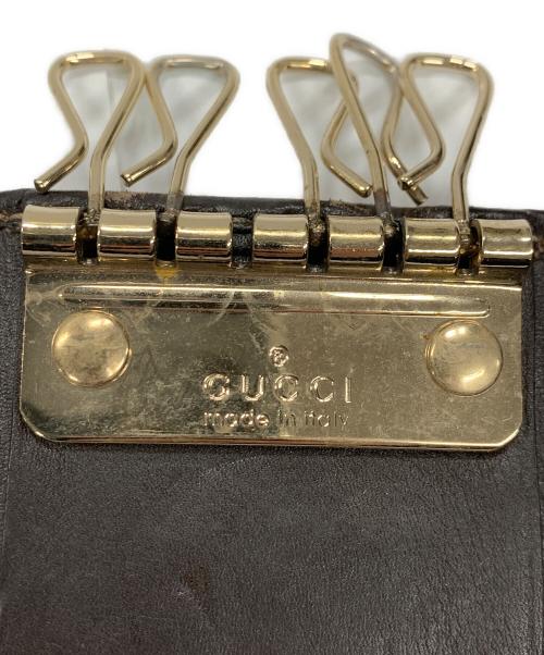 GUCCI（グッチ）GUCCI (グッチ) キーケース ６連  ベージュ サイズ:実寸サイズにてご確認ください。の古着・服飾アイテム