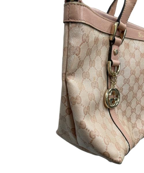 GUCCI（グッチ）GUCCI (グッチ) トートバッグ ピンク サイズ:実寸サイズにご確認ください。の古着・服飾アイテム