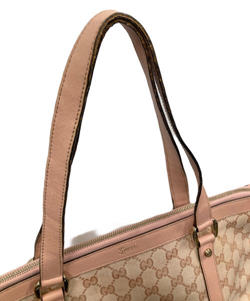 GUCCI（グッチ）GUCCI (グッチ) トートバッグ ピンク サイズ:実寸サイズにご確認ください。の古着・服飾アイテム