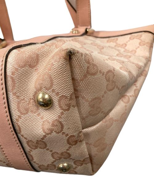 GUCCI（グッチ）GUCCI (グッチ) トートバッグ ピンク サイズ:実寸サイズにご確認ください。の古着・服飾アイテム