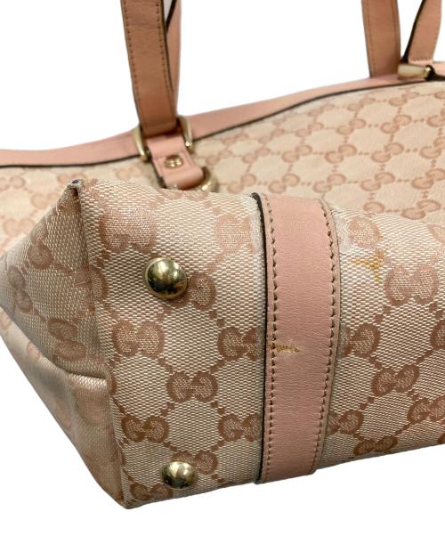 GUCCI（グッチ）GUCCI (グッチ) トートバッグ ピンク サイズ:実寸サイズにご確認ください。の古着・服飾アイテム