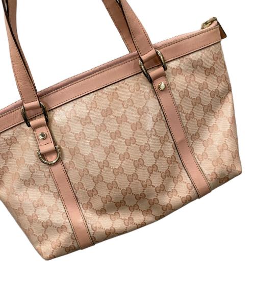 GUCCI（グッチ）GUCCI (グッチ) トートバッグ ピンク サイズ:実寸サイズにご確認ください。の古着・服飾アイテム