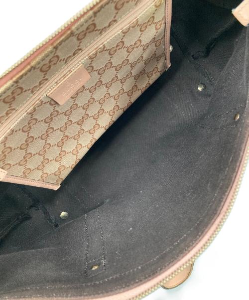 GUCCI（グッチ）GUCCI (グッチ) トートバッグ ピンク サイズ:実寸サイズにご確認ください。の古着・服飾アイテム