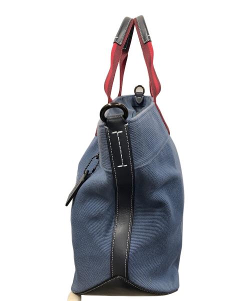 COACH（コーチ）COACH (コーチ) 2WAYバッグ ショルダーバッグ トートバッグ Canvas Tote Bag 38（キャンバス トート バッグ 38） ブルー サイズ:実寸サイズにてご確認下さい。の古着・服飾アイテム