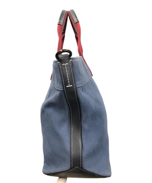 COACH（コーチ）COACH (コーチ) 2WAYバッグ ショルダーバッグ トートバッグ Canvas Tote Bag 38（キャンバス トート バッグ 38） ブルー サイズ:実寸サイズにてご確認下さい。の古着・服飾アイテム