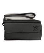 LOUIS VUITTONルイ ヴィトン）の古着「長財布 アエログラム」｜ブラック