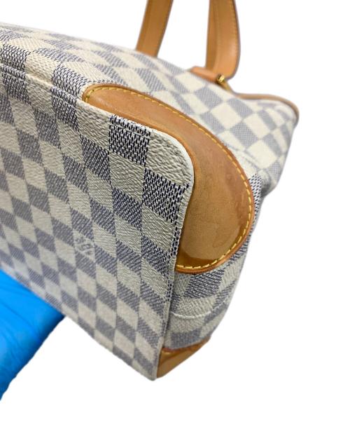 LOUIS VUITTON（ルイ ヴィトン）LOUIS VUITTON (ルイ ヴィトン) ハンドバッグ ダミエ・アズール ハムステッドPM ホワイト×グレー サイズ:実寸サイズにてご確認ください。の古着・服飾アイテム