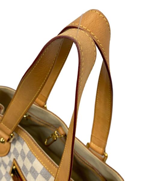 LOUIS VUITTON（ルイ ヴィトン）LOUIS VUITTON (ルイ ヴィトン) ハンドバッグ ダミエ・アズール ハムステッドPM ホワイト×グレー サイズ:実寸サイズにてご確認ください。の古着・服飾アイテム