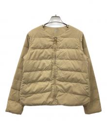 THE NORTH FACE（ザ ノース フェイス）の古着「ダウンジャケット BOADWALK CARDIGAN(ボードウォークカーディガン)」｜カーキ