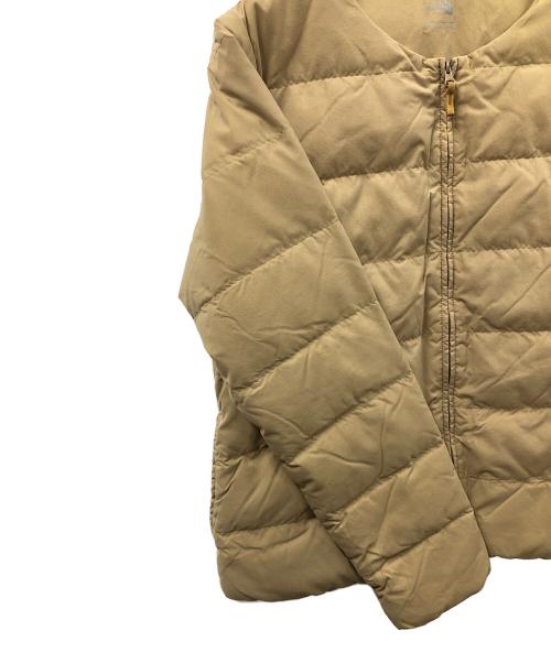 THE NORTH FACE（ザ ノース フェイス）THE NORTH FACE (ザ ノース フェイス) ダウンジャケット BOADWALK CARDIGAN(ボードウォークカーディガン) カーキ サイズ:Lの古着・服飾アイテム