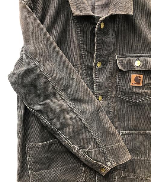 CarHartt（カーハート）CarHartt (カーハート) コーデュロイカバーオール ダークブラウン サイズ:Mの古着・服飾アイテム
