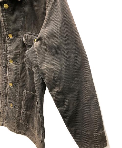 CarHartt（カーハート）CarHartt (カーハート) コーデュロイカバーオール ダークブラウン サイズ:Mの古着・服飾アイテム