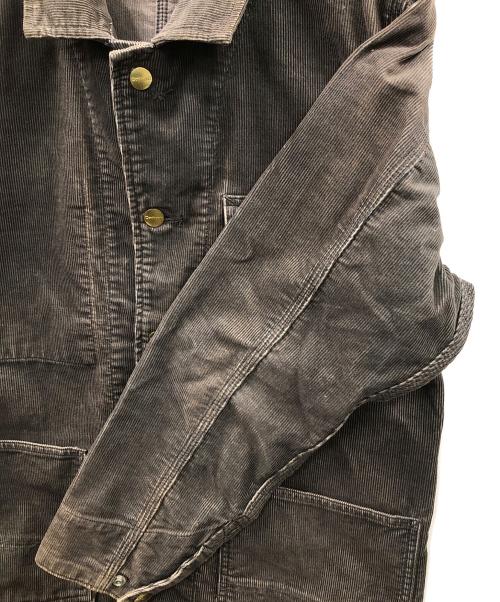CarHartt（カーハート）CarHartt (カーハート) コーデュロイカバーオール ダークブラウン サイズ:Mの古着・服飾アイテム