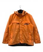 HARLEY-DAVIDSONハーレーダビッドソン）の古着「ナイロンジャケット」｜オレンジ