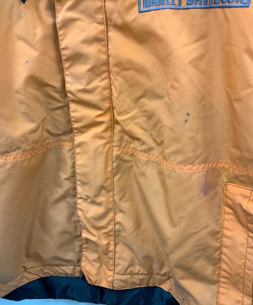 HARLEY-DAVIDSON（ハーレーダビッドソン）HARLEY-DAVIDSON (ハーレーダビッドソン) ナイロンジャケット オレンジ サイズ:Mの古着・服飾アイテム