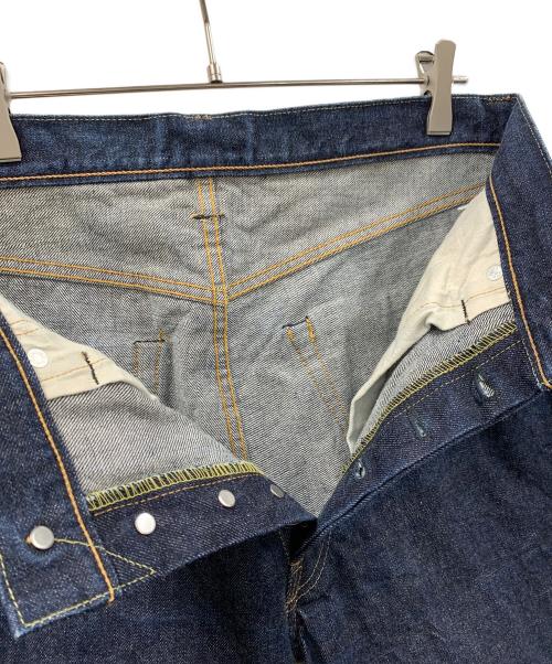 DENIME（ドゥニーム）DENIME (ドゥニーム) WAREHOUSE (ウエアハウス) ストレート デニムパンツ ネイビー サイズ:Ｗ33の古着・服飾アイテム