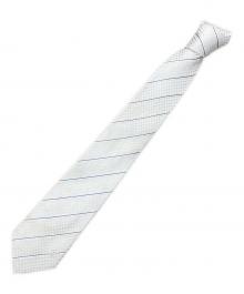 LOUIS VUITTON（ルイ ヴィトン）の古着「クラヴァット エク ネクタイ」｜スカイブルー×グレー