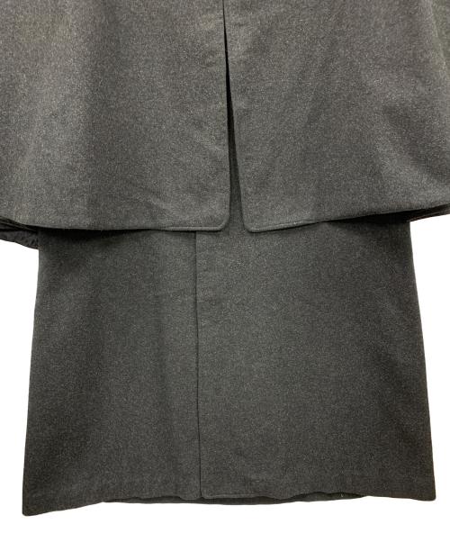 court（コート）court (コート) トンビコート ブラック サイズ:実寸サイズにてご確認ください。の古着・服飾アイテム