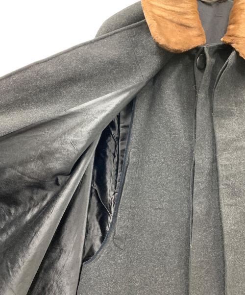 court（コート）court (コート) トンビコート ブラック サイズ:実寸サイズにてご確認ください。の古着・服飾アイテム