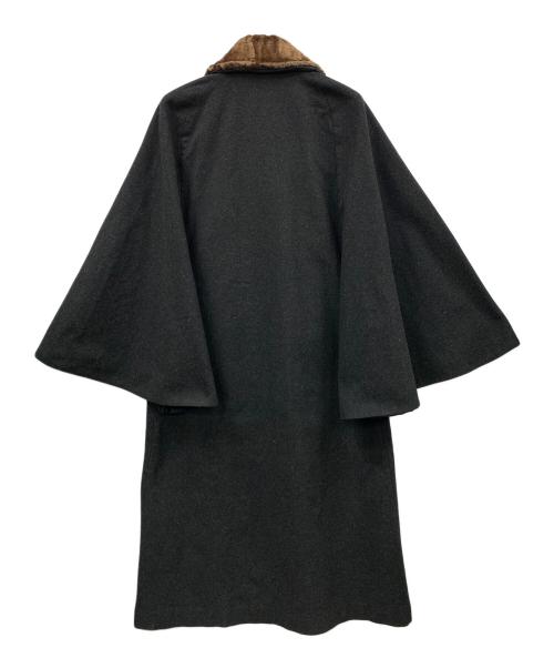 court（コート）court (コート) トンビコート ブラック サイズ:実寸サイズにてご確認ください。の古着・服飾アイテム