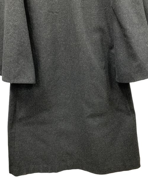 court（コート）court (コート) トンビコート ブラック サイズ:実寸サイズにてご確認ください。の古着・服飾アイテム