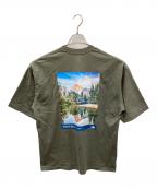 THE NORTH FACEザ ノース フェイス）の古着「半袖カットソー S/S Yosemite Scenery Tee（ショートスリーブ ヨセミテ シーナリー ティー）」｜オリーブ