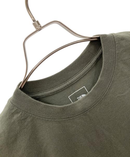 THE NORTH FACE（ザ ノース フェイス）THE NORTH FACE (ザ ノース フェイス) 半袖カットソー S/S Yosemite Scenery Tee（ショートスリーブ ヨセミテ シーナリー ティー） オリーブ サイズ:Lの古着・服飾アイテム