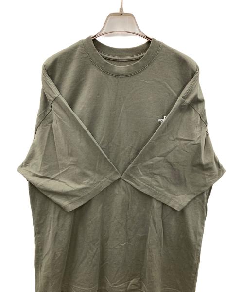 THE NORTH FACE（ザ ノース フェイス）THE NORTH FACE (ザ ノース フェイス) 半袖カットソー S/S Yosemite Scenery Tee（ショートスリーブ ヨセミテ シーナリー ティー） オリーブ サイズ:Lの古着・服飾アイテム