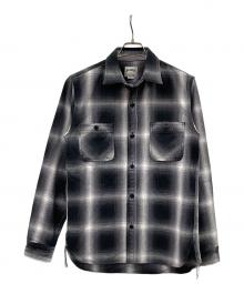 HOUSTON（ヒューストン）の古着「シャツ チェック柄」｜スカイブルー