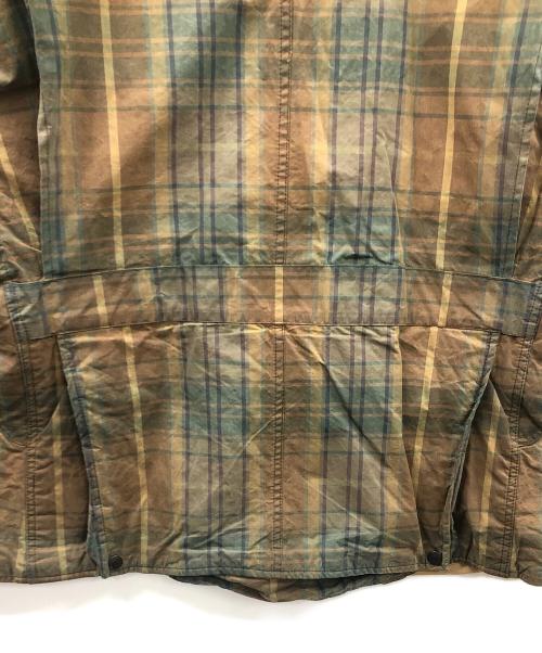 POLO RALPH LAUREN（ポロ・ラルフローレン）POLO RALPH LAUREN (ポロ・ラルフローレン) ハンティングジャケット ブラウン×グリーン サイズ:XLの古着・服飾アイテム