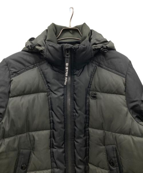 G-STAR RAW（ジースターロゥ）G-STAR RAW (ジースターロゥ) 中綿ジャケット オリーブ×ブラック サイズ:Mの古着・服飾アイテム