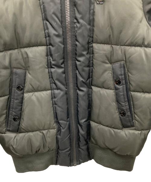 G-STAR RAW（ジースターロゥ）G-STAR RAW (ジースターロゥ) 中綿ジャケット オリーブ×ブラック サイズ:Mの古着・服飾アイテム