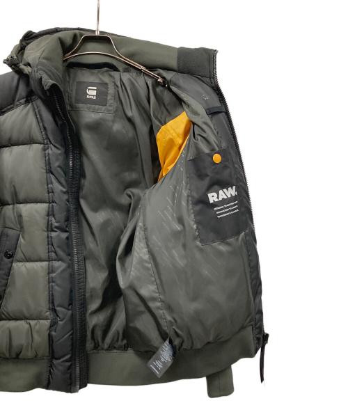 G-STAR RAW（ジースターロゥ）G-STAR RAW (ジースターロゥ) 中綿ジャケット オリーブ×ブラック サイズ:Mの古着・服飾アイテム