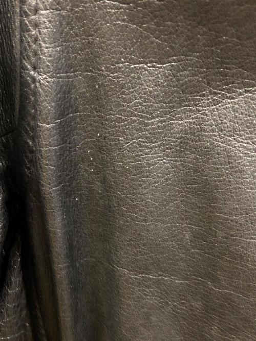 ISSEY MIYAKE MEN（イッセイミヤケメン）ISSEY MIYAKE MEN (イッセイミヤケメン) 80s レザーコート ブラック サイズ:Mの古着・服飾アイテム