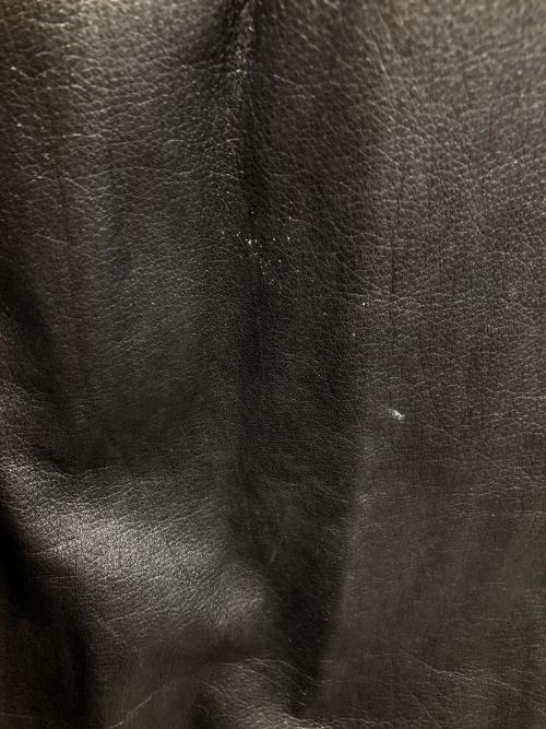 ISSEY MIYAKE MEN（イッセイミヤケメン）ISSEY MIYAKE MEN (イッセイミヤケメン) 80s レザーコート ブラック サイズ:Mの古着・服飾アイテム
