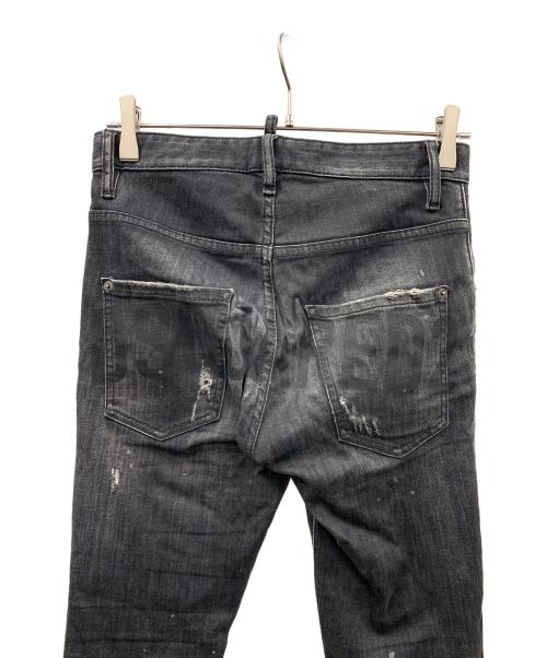 DSQUARED2（ディースクエアード）DSQUARED2 (ディースクエアード) スキニーパンツ Super Twinky Jean（スーパー トゥインキー ジーンズ ） グレー サイズ:42の古着・服飾アイテム