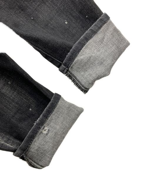 DSQUARED2（ディースクエアード）DSQUARED2 (ディースクエアード) スキニーパンツ Super Twinky Jean（スーパー トゥインキー ジーンズ ） グレー サイズ:42の古着・服飾アイテム