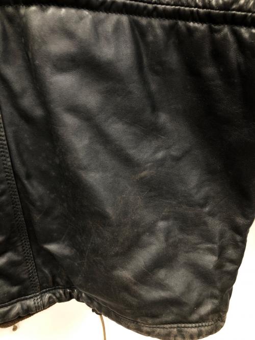 VECCHIO PONTE（ヴェキオポンテ）VECCHIO PONTE (ヴェキオポンテ) レザーコート ブラック サイズ:46の古着・服飾アイテム